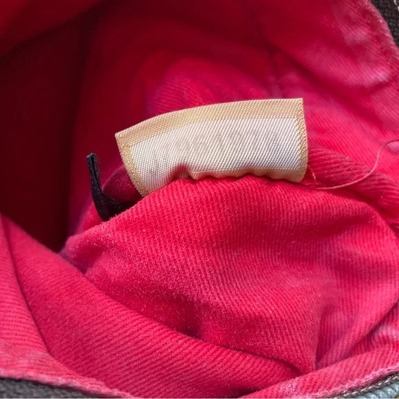 Dooney&Bourke nylon north south triple zip Red Crossbody Bag - Picture 8 of 14